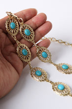 Load image into Gallery viewer, Contrast Lobster Clasp Alloy Chain Belt
