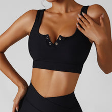 Load image into Gallery viewer, Get To It Snap Front Sports Bra
