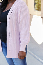 Load image into Gallery viewer, Blu Pepper Full Size Open Front Rib-Knit Cardigan
