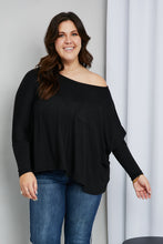 Load image into Gallery viewer, Zenana Full Size Round Neck Pocket Long Sleeve Top
