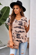 Load image into Gallery viewer, Tie-Dye V Neck T-Shirt
