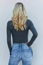 Load image into Gallery viewer, Zenana High Neck Long Sleeve Bodysuit
