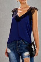 Load image into Gallery viewer, Lace Trim Sweetheart Neck Cami
