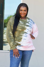Load image into Gallery viewer, Sew In Love Full Size Tie-Dye Seam Detail Sweatshirt
