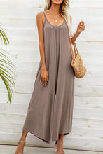 Load image into Gallery viewer, Spaghetti Strap Scoop Neck Jumpsuit

