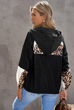 Load image into Gallery viewer, Leopard Quarter-Zip Hoodie
