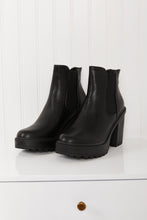 Load image into Gallery viewer, Forever Link Moving Forward Lug Sole Chelsea Booties
