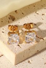 Load image into Gallery viewer, Cubic Zirconia Stud Earrings

