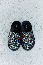 Load image into Gallery viewer, Forever Link Multicolored Sequin Faux Fur Slipper
