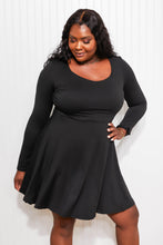 Load image into Gallery viewer, White Birch Missing Link Full Size Long Sleeve Dress
