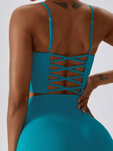 Load image into Gallery viewer, Kimmie’s Favorite Lace Up Workout Tank
