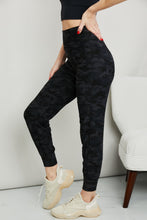Load image into Gallery viewer, LOVEIT Full Size Camouflage Wide Waistband Joggers with Pockets
