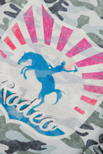 Load image into Gallery viewer, Camouflage Rodeo Graphic Long Sleeve Top
