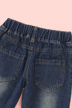 Load image into Gallery viewer, Girls&#39; Floral Top and Jeans Set
