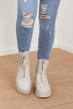 Load image into Gallery viewer, East Lion Corp The Right Attitude Platform Zipper Booties dibs zipper
