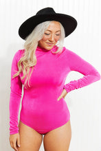 Load image into Gallery viewer, White Birch Mountain Views Full Size Slink Knit Turtleneck Bodysuit
