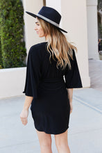 Load image into Gallery viewer, White Birch Full Size Twisted Tulip Hem Dress
