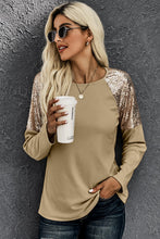 Load image into Gallery viewer, Sequin Shoulder Top
