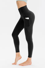 Load image into Gallery viewer, Wide Waistband Slim Fit Sports Pants with Pocket
