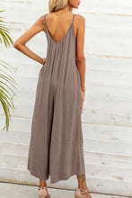 Load image into Gallery viewer, Spaghetti Strap Scoop Neck Jumpsuit
