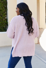 Load image into Gallery viewer, Blu Pepper Full Size Open Front Rib-Knit Cardigan
