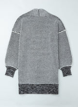 Load image into Gallery viewer, Heathered Open Front Longline Cardigan DIBS l HEATHERED
