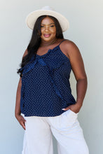 Load image into Gallery viewer, ODDI Full Size Tiny Heart Printed Cami Top
