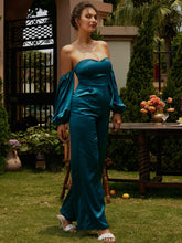 Load image into Gallery viewer, Off-Shoulder Wide Leg Jumpsuit
