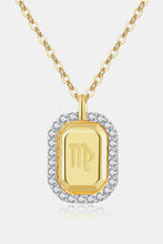 Load image into Gallery viewer, Zircon Decor Constellation Pendant Necklace
