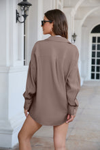 Load image into Gallery viewer, Dropped Shoulder Longline Shirt
