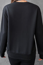 Load image into Gallery viewer, Christmas Graphic Round Neck Dropped Shoulder Sweatshirt
