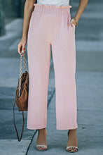 Load image into Gallery viewer, Paperbag Wide Leg Pants with Pockets
