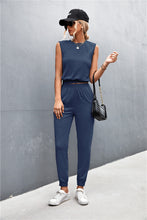 Load image into Gallery viewer, Sleeveless Top and Joggers Set
