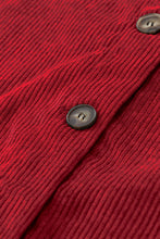 Load image into Gallery viewer, Corduroy Long Sleeve Button-up Shirt Jacket
