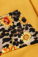 Load image into Gallery viewer, Baby Girls Sunflower Hoodie and Pants Set with Headband

