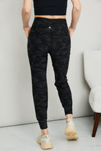 Load image into Gallery viewer, LOVEIT Full Size Camouflage Wide Waistband Joggers with Pockets
