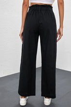 Load image into Gallery viewer, Tied Paperbag Wide Leg Pants
