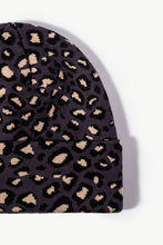 Load image into Gallery viewer, Leopard Pattern Cuffed Beanie
