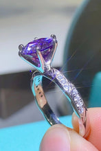 Load image into Gallery viewer, Nice To Meet You 2 Carat Moissanite 925 Sterling Silver Ring
