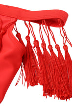 Load image into Gallery viewer, Tassel Tie Off-Shoulder Bikini Set
