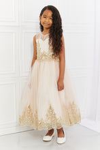 Load image into Gallery viewer, Kid&#39;s Dream Let&#39;s Dance Formal Tutu Dress in Light Apricot
