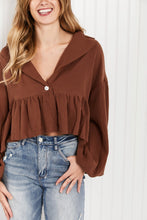 Load image into Gallery viewer, HYFVE Day in the Library Peplum Gauze Jacket DIBS LIBRARY
