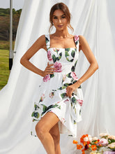 Load image into Gallery viewer, Floral Sleeveless Layered Dress

