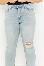 Load image into Gallery viewer, Judy Blue Journey Full Size High-Waisted Distressed Straight Jeans

