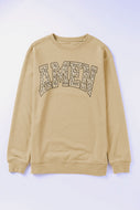 AMEN Leopard Graphic Sweatshirt