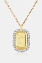 Load image into Gallery viewer, Zircon Decor Constellation Pendant Necklace

