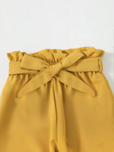 Load image into Gallery viewer, Sunflower Print Tank and Paperbag Waist Pants Set
