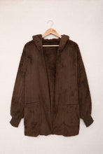 Load image into Gallery viewer, Fleece Hooded Jacket w| Pockets DIBS SOFT
