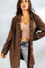 Load image into Gallery viewer, Double-Breasted Longline Jacket
