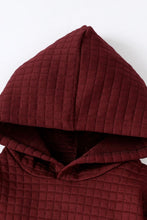 Load image into Gallery viewer, Kids Textured Pocketed Hoodie and Joggers Set
